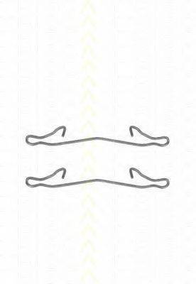 TRISCAN 8105161563 Комплектующие, колодки дискового тормоза