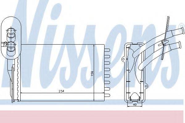 Теплообмінник, опалення салону