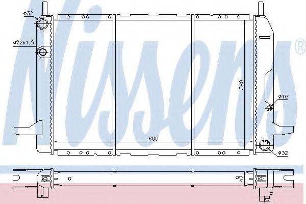 Радіатор, охолодження двигуна