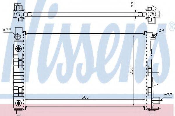 Радіатор, охолодження двигуна