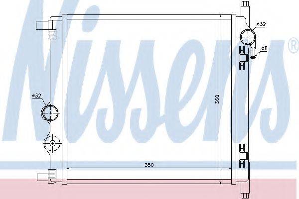 Радіатор, охолодження двигуна