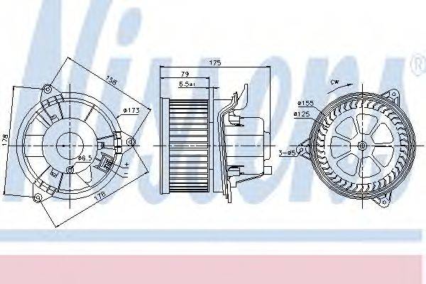 Вентилятор салону