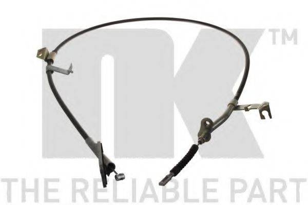 Трос, стоянкова гальмівна система