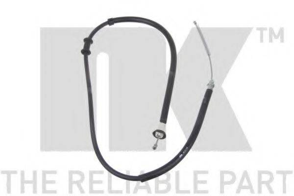 Трос, стоянкова гальмівна система