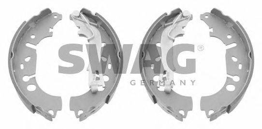 SWAG 70929191 Комплект тормозных колодок