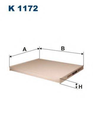 FILTRON K1172 Фильтр, воздух во внутренном пространстве
