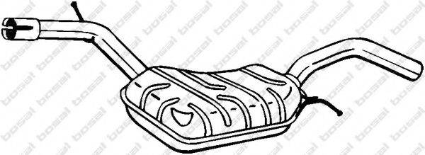 Середній глушник вихлопних газів