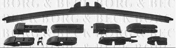 BORG & BECK BW15F Щетка стеклоочистителя