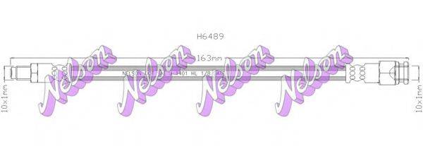 BROVEX-NELSON H6489 Тормозной шланг