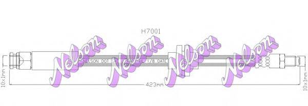 BROVEX-NELSON H7001 Тормозной шланг