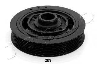 Ремінний шків, колінчастий вал