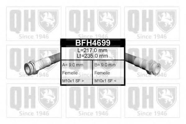QUINTON HAZELL BFH4699 Тормозной шланг