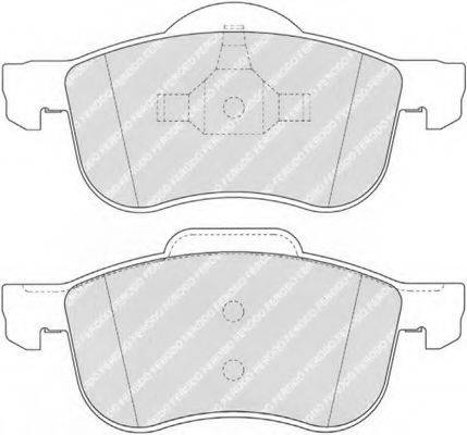 Комплект гальмівних колодок, дискове гальмо