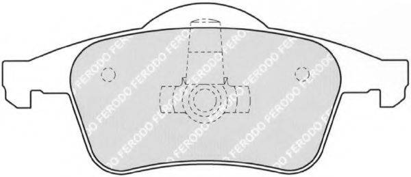 Комплект гальмівних колодок, дискове гальмо