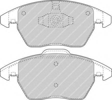 Комплект гальмівних колодок, дискове гальмо