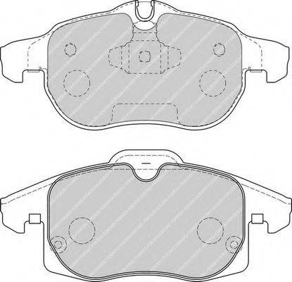 Комплект гальмівних колодок, дискове гальмо