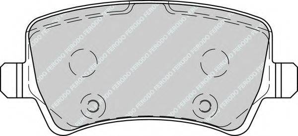 Комплект гальмівних колодок, дискове гальмо