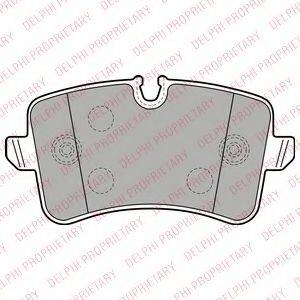 Комплект гальмівних колодок, дискове гальмо