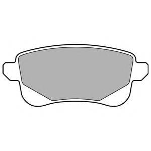 Комплект гальмівних колодок, дискове гальмо