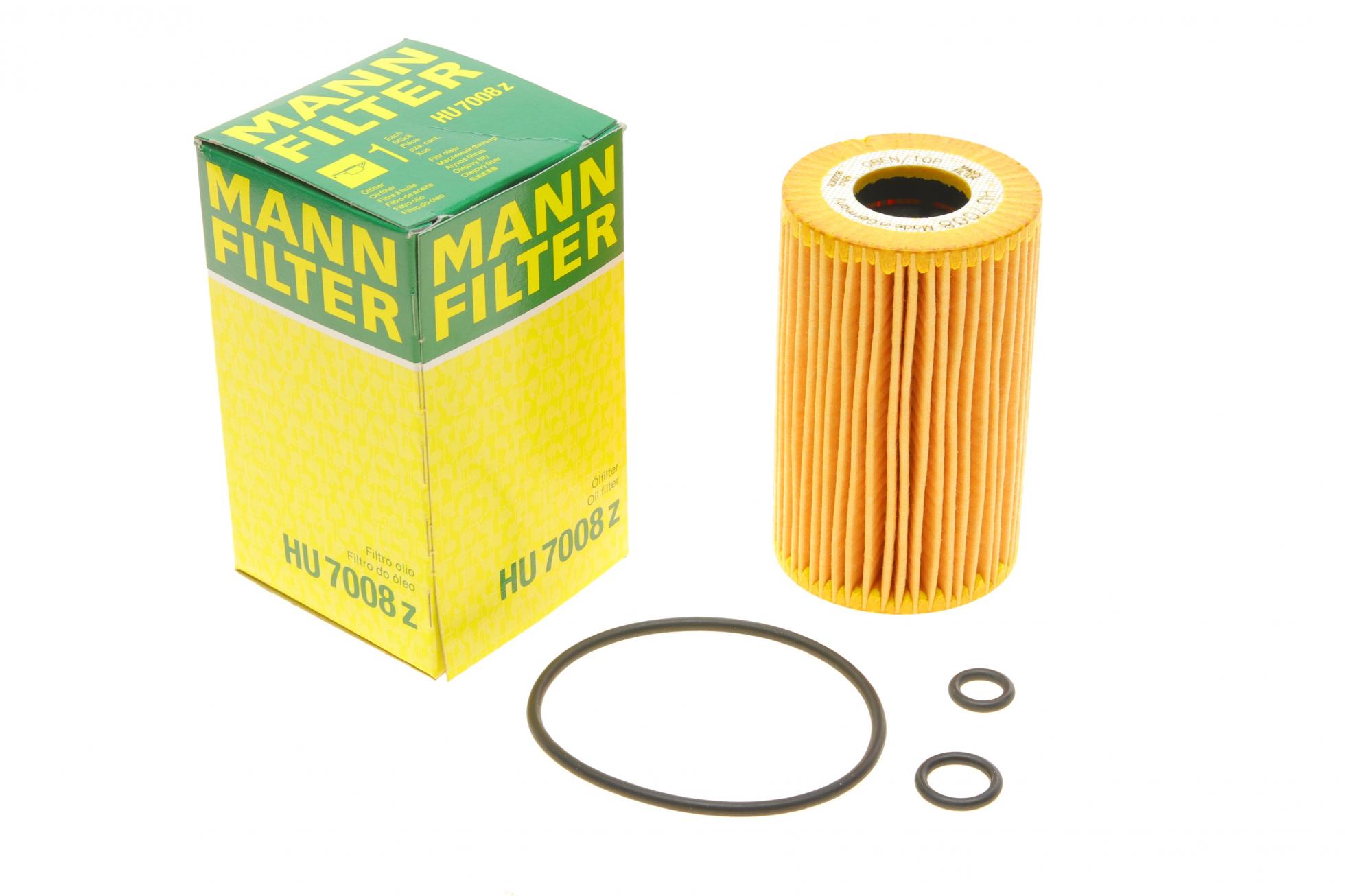 Масляный фильтр MANN-FILTER HU 7008 z
